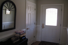 THIS HOUSE IS LESS THAN 1600 SQUARE FOOT AND HAS A FOYER WITH COAT CLOSET