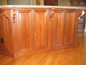 stained wood surfaces